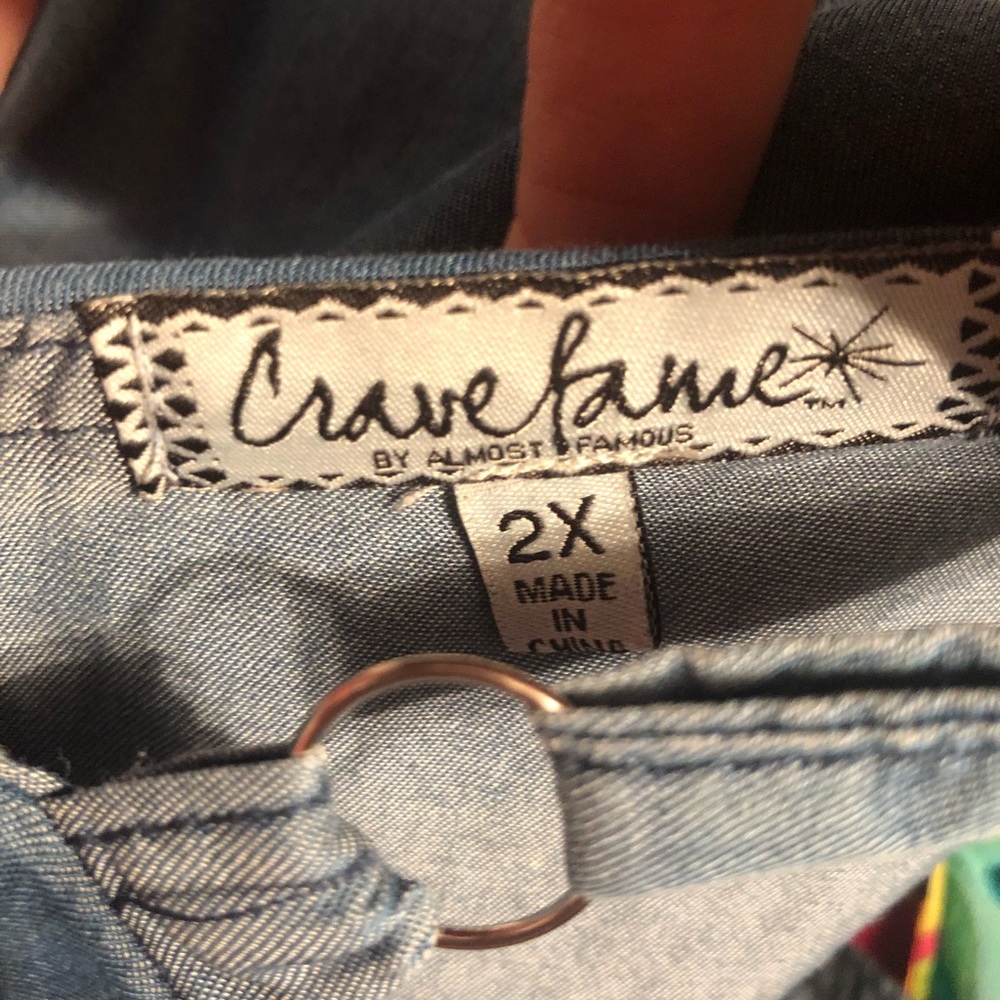 Crave Fame by Almost Famous Ruffle Top - Picture 2 of 4